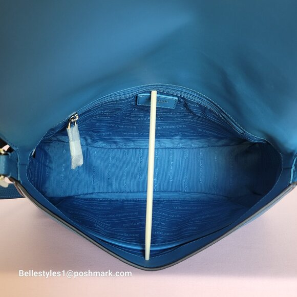 KATE SPADE Hudson Pebbled Leather Flap Convertible Shoulder Bag- Back to School - Picture 15 of 16